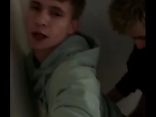 fucked a tramp on the stairs