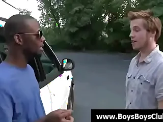 Black delighted boys humiliate white twinks hard 24